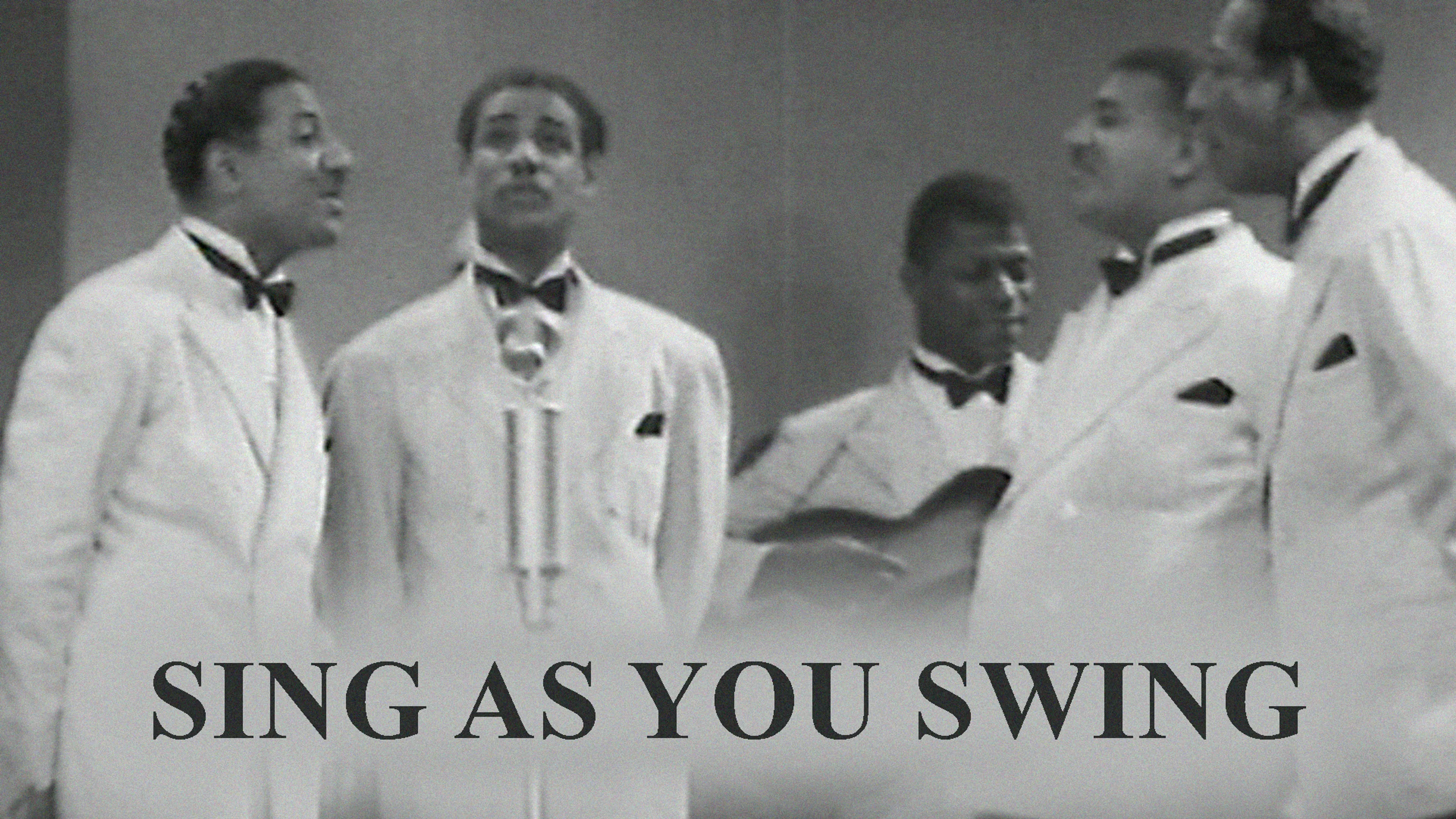 Sing As You Swing poster